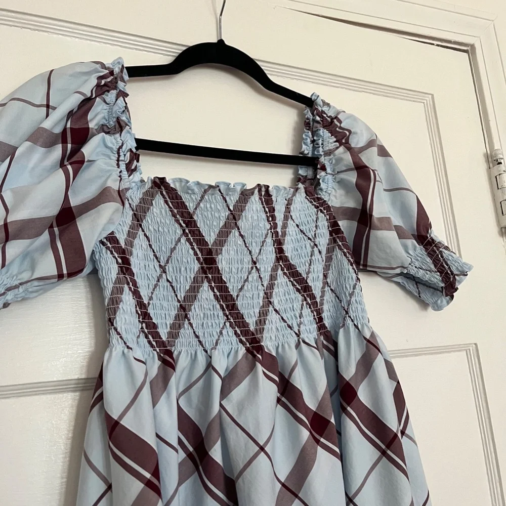 Hill House Athena nap dress, size small, missing string, Matilda print - Picture 5 of 8